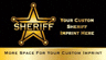 Sheriff 5 Point Star Gold on Black thumbnail