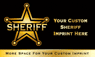 #11 - Sheriff (5 point gold star on black) thumbnail